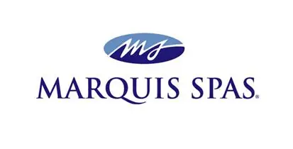 Marquis Spa logo featuring a stylized 'ms' in an oval.